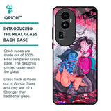 Radha Krishna Art Glass Case for Oppo Reno10 Pro Plus 5G