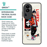 Bape Luffy Glass Case for Oppo Reno10 Pro Plus 5G