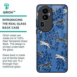 Blue Cheetah Glass Case for Oppo Reno10 Pro Plus 5G