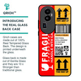 Handle With Care Glass Case for Oppo Reno10 Pro Plus 5G