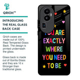 Magical Words Glass Case for Oppo Reno10 Pro Plus 5G