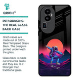 Retro Astronaut Glass Case for Oppo Reno10 Pro Plus 5G