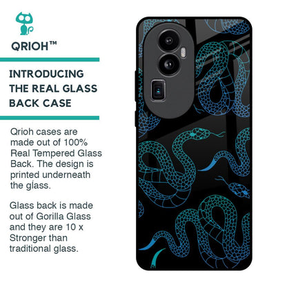 Serpentine Glass Case for Oppo Reno10 Pro Plus 5G