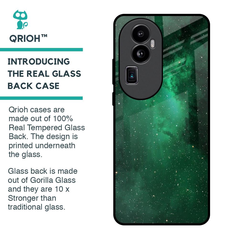 Emerald Firefly Glass Case For Oppo Reno10 Pro Plus 5G