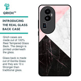 Marble Collage Art Glass Case For Oppo Reno10 Pro Plus 5G