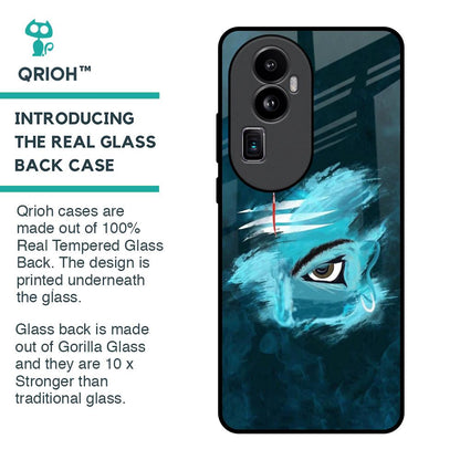 Power Of Trinetra Glass Case For Oppo Reno10 Pro Plus 5G