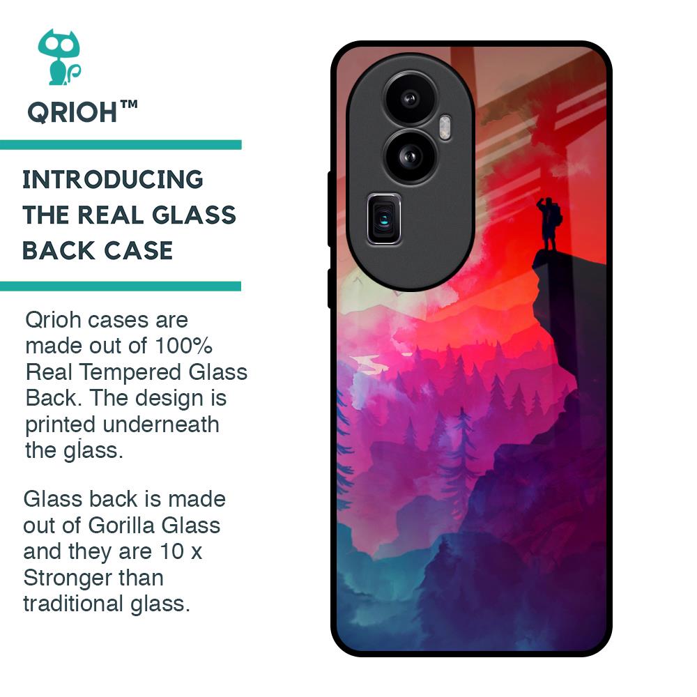 Dream So High Glass Case For Oppo Reno10 Pro Plus 5G