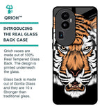 Angry Tiger Glass Case For Oppo Reno10 Pro Plus 5G