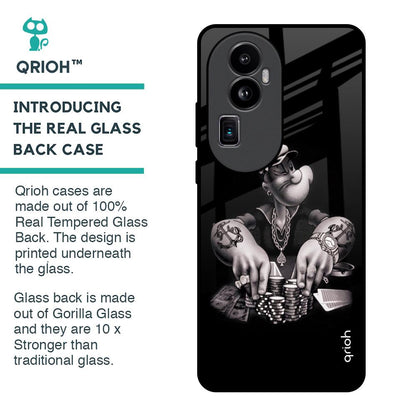 Gambling Problem Glass Case For Oppo Reno10 Pro Plus 5G