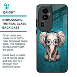 Adorable Baby Elephant Glass Case For Oppo Reno10 Pro Plus 5G