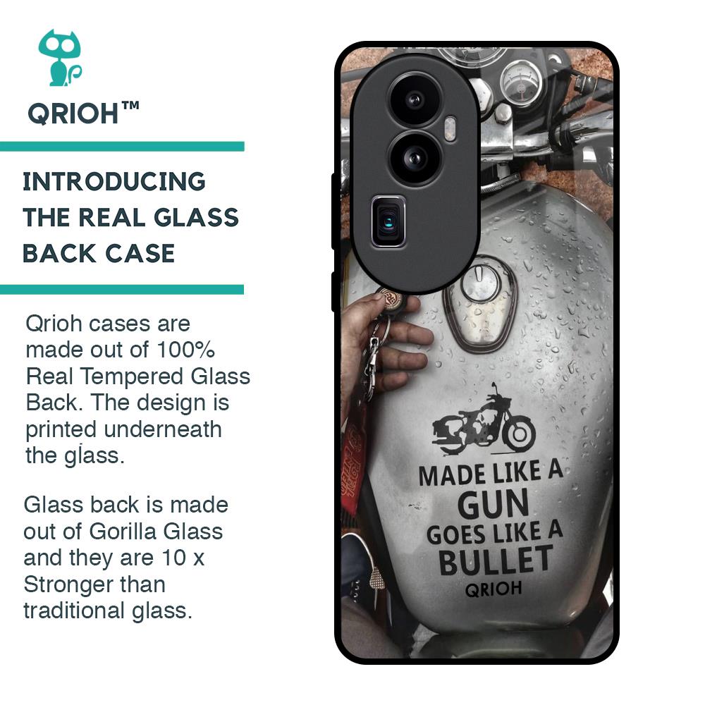 Royal Bike Glass Case for Oppo Reno10 Pro Plus 5G