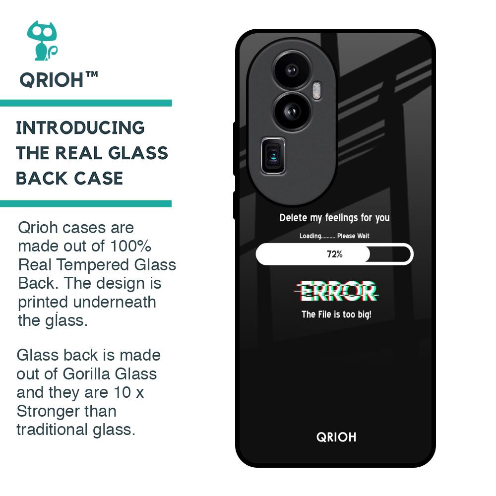 Error Glass Case for Oppo Reno10 Pro Plus 5G