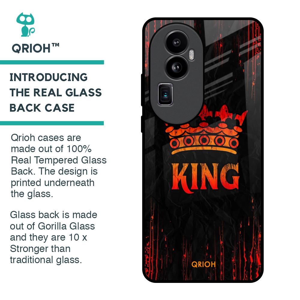 Royal King Glass Case for Oppo Reno10 Pro Plus 5G