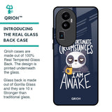Struggling Panda Glass Case for Oppo Reno10 Pro Plus 5G