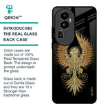 Mythical Phoenix Art Glass Case for Oppo Reno10 Pro Plus 5G