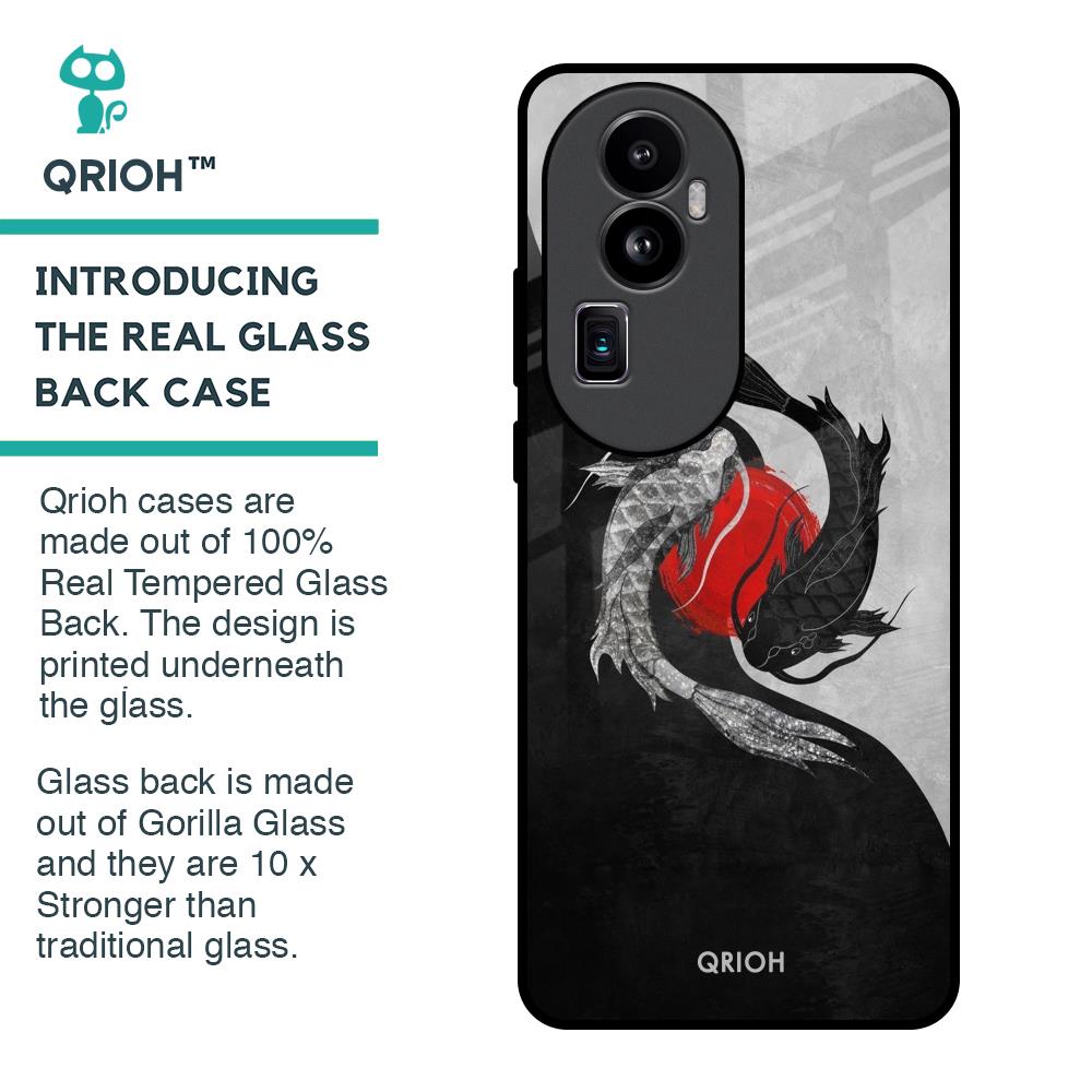 Japanese Art Glass Case for Oppo Reno10 Pro Plus 5G
