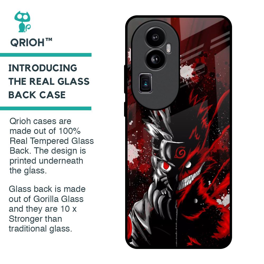 Dark Character Glass Case for Oppo Reno10 Pro Plus 5G