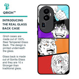 Anime Sketch Glass Case for Oppo Reno10 Pro Plus 5G