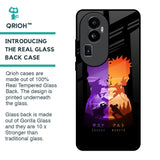 Minimalist Anime Glass Case for Oppo Reno10 Pro Plus 5G