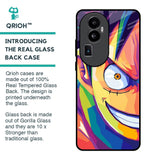 Monkey Wpap Pop Art Glass Case for Oppo Reno10 Pro Plus 5G