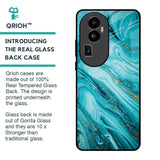 Ocean Marble Glass Case for Oppo Reno10 Pro Plus 5G