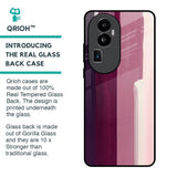 Brush Stroke Art Glass Case for Oppo Reno10 Pro Plus 5G
