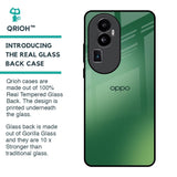 Green Grunge Texture Glass Case for Oppo Reno10 Pro Plus 5G