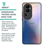 Blue Mauve Gradient Glass Case for Oppo Reno10 Pro Plus 5G