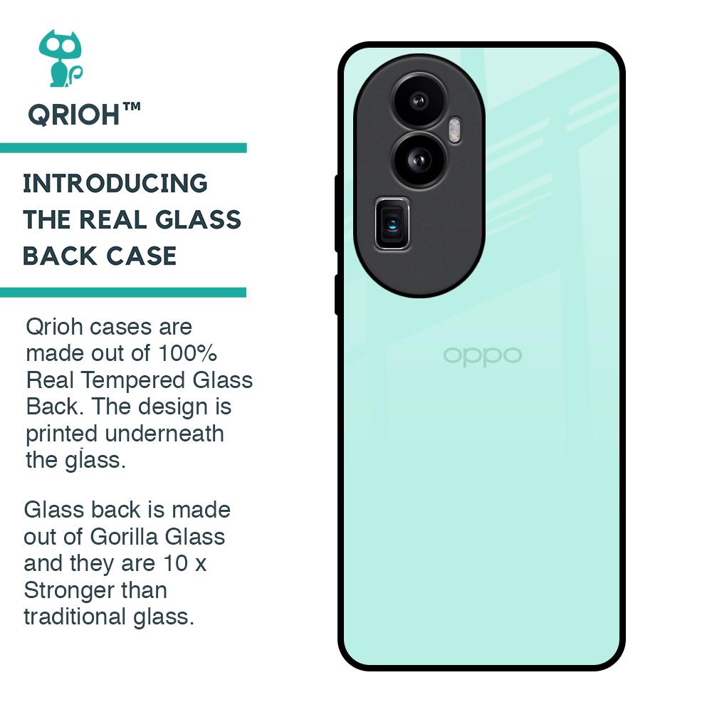 Teal Glass Case for Oppo Reno10 Pro Plus 5G