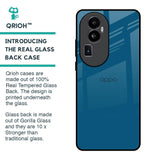 Cobalt Blue Glass Case for Oppo Reno10 Pro Plus 5G