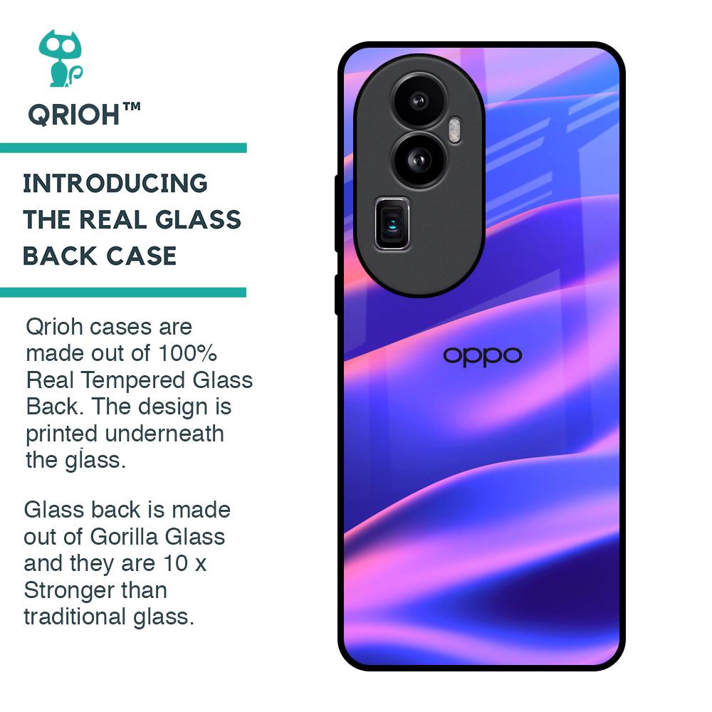 Colorful Dunes Glass Case for Oppo Reno10 Pro Plus 5G