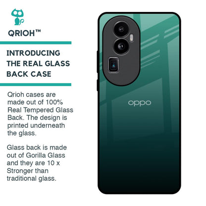 Palm Green Glass Case For Oppo Reno10 Pro Plus 5G
