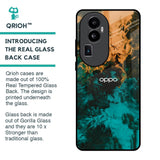 Watercolor Wave Glass Case for Oppo Reno10 Pro Plus 5G