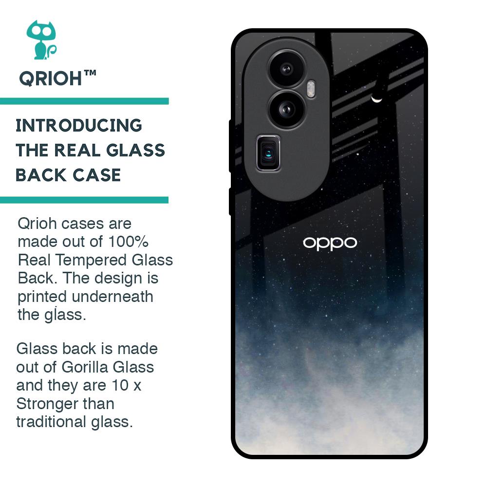 Aesthetic Sky Glass Case for Oppo Reno10 Pro Plus 5G