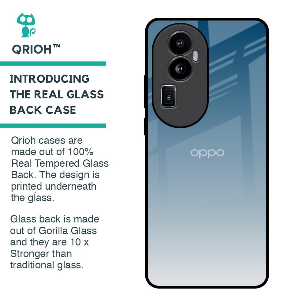 Deep Sea Space Glass Case for Oppo Reno10 Pro Plus 5G