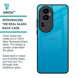 Blue Aqua Glass Case for Oppo Reno10 Pro Plus 5G