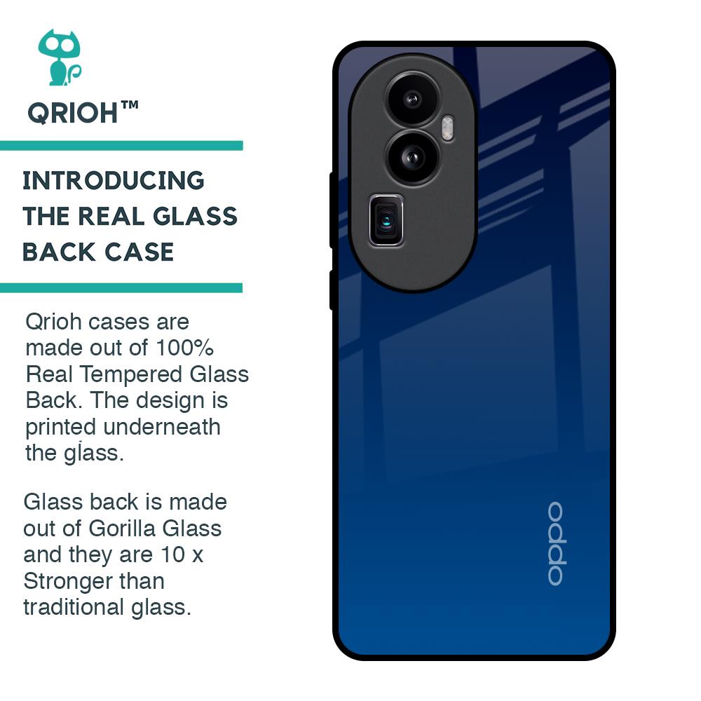 Very Blue Glass Case for Oppo Reno10 Pro Plus 5G
