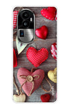 Valentine Hearts Oppo Reno10 Pro Plus 5G Back Cover