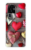 Valentine Hearts Oppo Reno10 Pro Plus 5G Back Cover