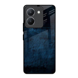 Dark Blue Grunge Vivo Y36 Glass Back Cover Online