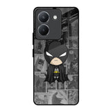 Cartoon Art Vivo Y36 Glass Back Cover Online
