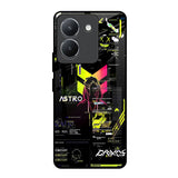 Astro Glitch Vivo Y36 Glass Back Cover Online