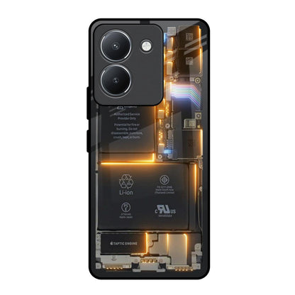 Glow Up Skeleton Vivo Y36 Glass Back Cover Online