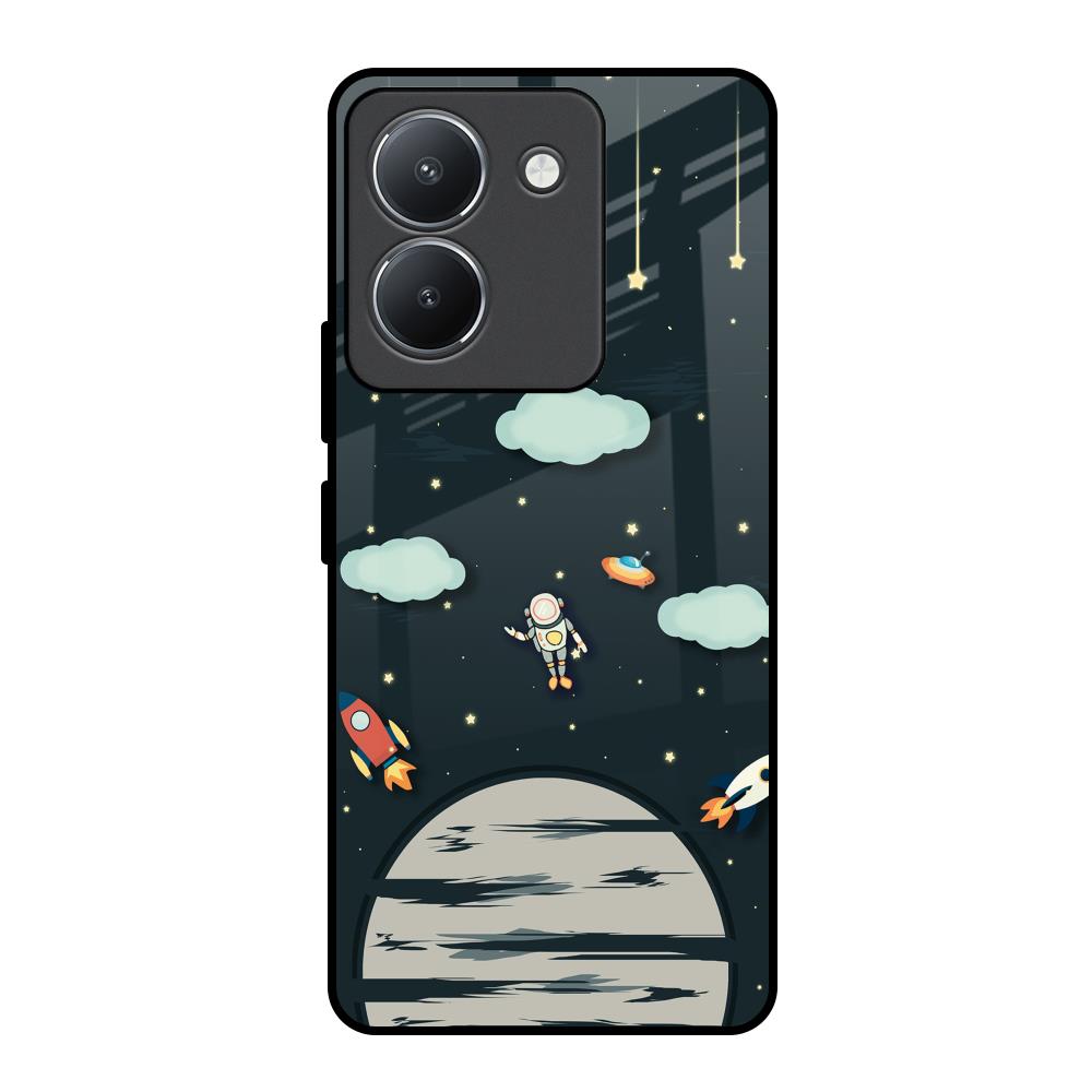 Astronaut Dream Vivo Y36 Glass Back Cover Online
