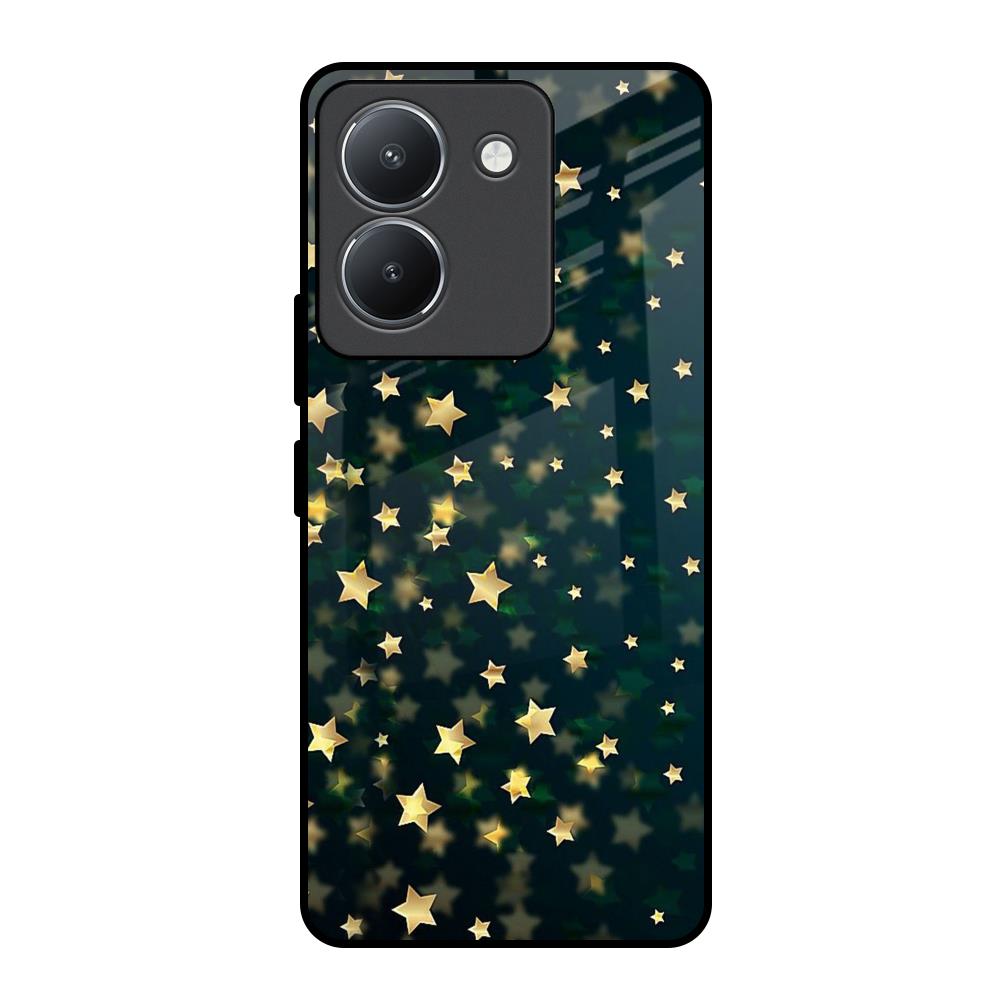 Dazzling Stars Vivo Y36 Glass Back Cover Online