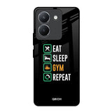 Daily Routine Vivo Y36 Glass Back Cover Online