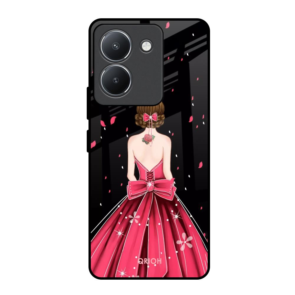 Fashion Princess Vivo Y36 Glass Back Cover Online