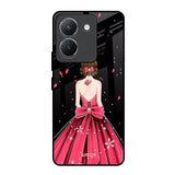Fashion Princess Vivo Y36 Glass Back Cover Online