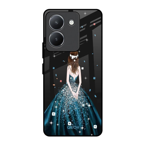 Queen Of Fashion Vivo Y36 Glass Back Cover Online