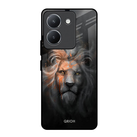 Devil Lion Vivo Y36 Glass Back Cover Online